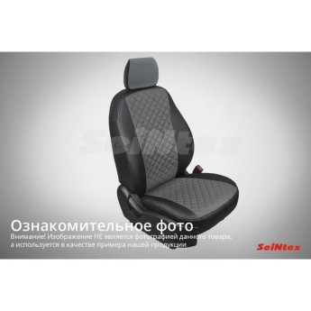 SEINTEX Чехлы на KIA Sportage 40/60 2015- (Экокожа Ромб) комплект (91201)