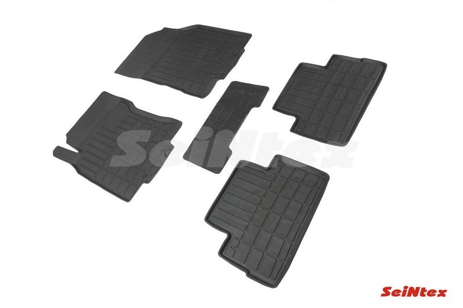 Коврики Стандарт Nissan Qashqai II (Российская сборка) 2016-н.в. с бортом (комплект) SEINTEX 89312