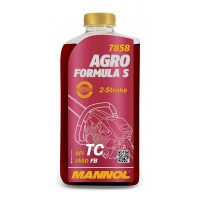MANNOL 7858-1 Agro formula S моторное масло для садовой 2-тактной техники (1л) 6013
