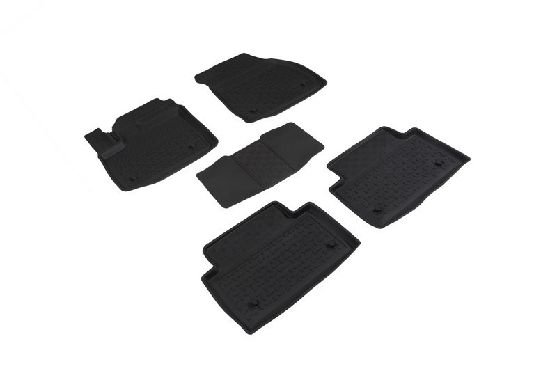 Коврики резиновые с высоким бортом Land Rover RR Evoque II 2018-н.в. (комплект) SEINTEX 93285