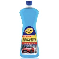 ASTROhim Жидкость стеклоомывателя зимняя -50 концентрат 1л Blue Crystal AC-721