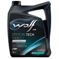 WOLF OFFICIALTECH 5W-30 C1 Масло моторное (5л) 8307911
