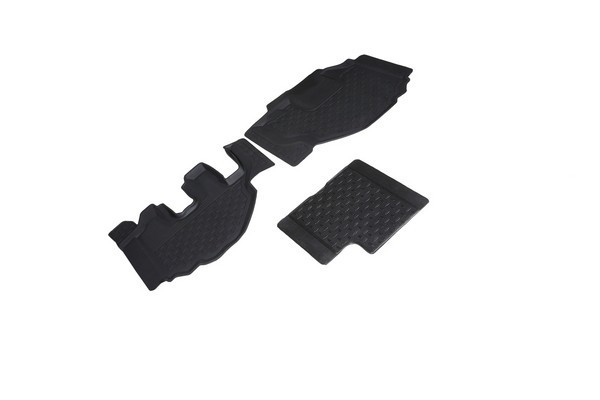 Коврики резиновые ГАЗ с высоким бортом (комплект) 96920 SEINTEX