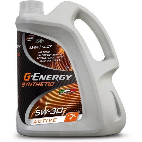 Масло моторное G-Energy Synthetic Active 5W-30 (5л) 253142406