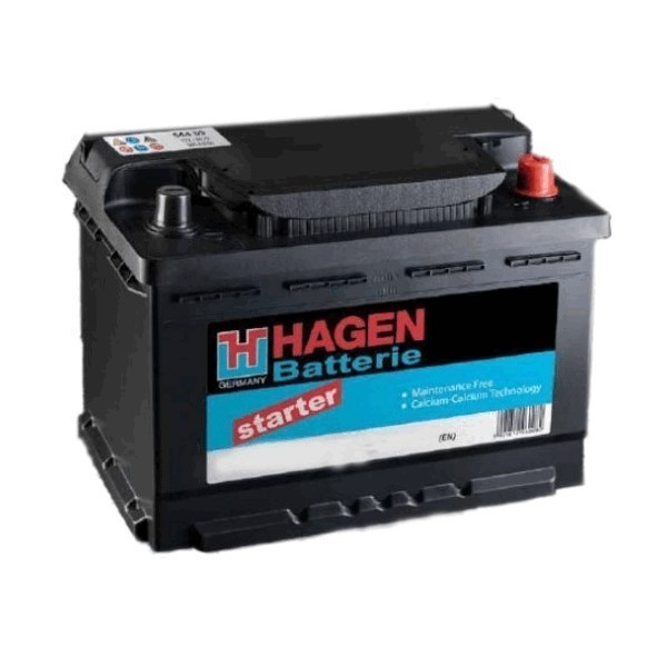 EXIDE АКБ Hagen 60 А/ч (-/+) 12V / EN 500 А 56019