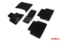 SEINTEX Ворсовые коврики LUX HYUNDAI GENESIS G80 (комплект) 90321 (2016-)