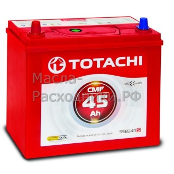 Аккумуляторная батарея TOTACHI CMF 55B24 45Ah (R) (+/-) 55B2445R