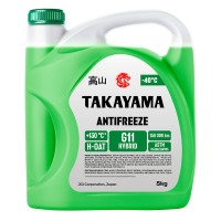 Антифриз TAKAYAMA Antifreeze G11 green -40 (5кг) 103761