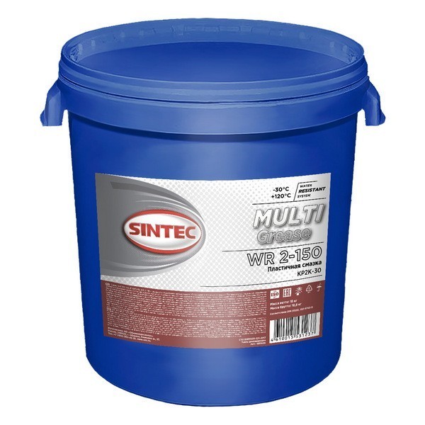 Смазка WR 2-150 SINTEC MULTI GREASE (18кг) металл 80411