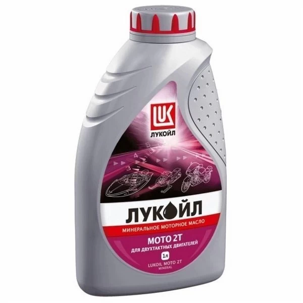 Масло для двухтактных двигателей Лукойл Мото 2Т (1л) 19556