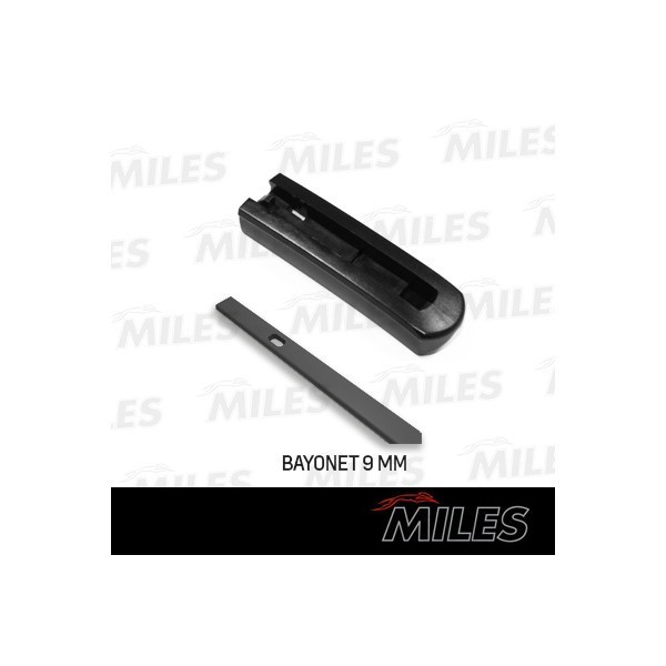 10 адаптеров для гибридных щеток 9mm комплект BAYONET KM8/10 MILES