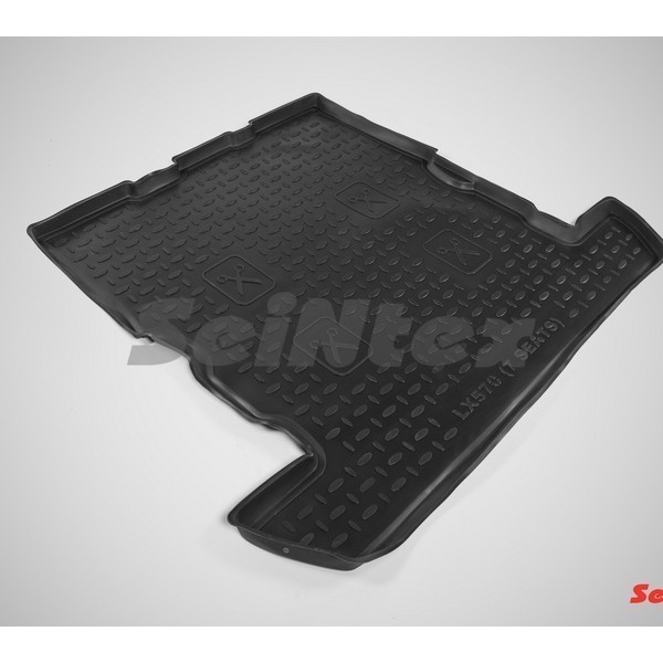 SEINTEX Коврик в багажник LEXUS LX570 (7 мест) (полимерный) черный (шт) (2007-) 86769