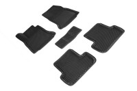 Коврики 3D EVA "РОМБ" Mercedes-Benz A-Сlass W176 / B-Class W246 / CLA-Class C117 2014-2018 черные (комплект) 95314 SEINTEX