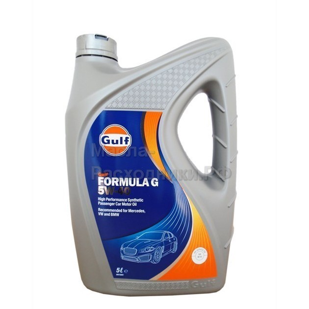 Моторное масло GULF Formula G 5W-40 (5л) / 5056004113036