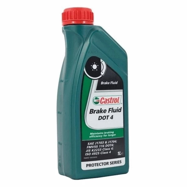 Тормозная жидкость синтетическая Castrol Brake Fluid DOT 4 (1 л) 157D5A
