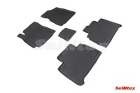 SEINTEX Коврики GEELY EMGRAND X7 с высоким бортом (комплект) 91710 (2019-) + перемычка