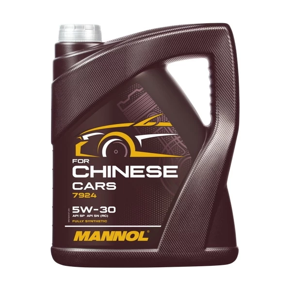 MANNOL 7924 масло моторное For CHINESE CARS 5W-30 SP(RC) (5л) 79245