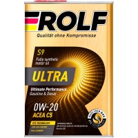 Масло моторное ROLF ULTRA 0W-20 C5 SN plus (4л) металл 322940