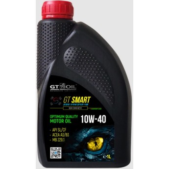 GT OIL SMART 10W-40 SL/CF Масло моторное (1л) 8809059408865
