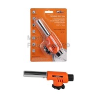 Газовая горелка с пьезоподжигом на цанговый баллон, 15,5*5,5*4 см AIRLINE AGT02