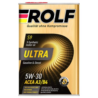 Масло моторное ROLF Ultra 5W-30 A3/B4 SL/CF (АКЦИЯ 4л+1л) 100508