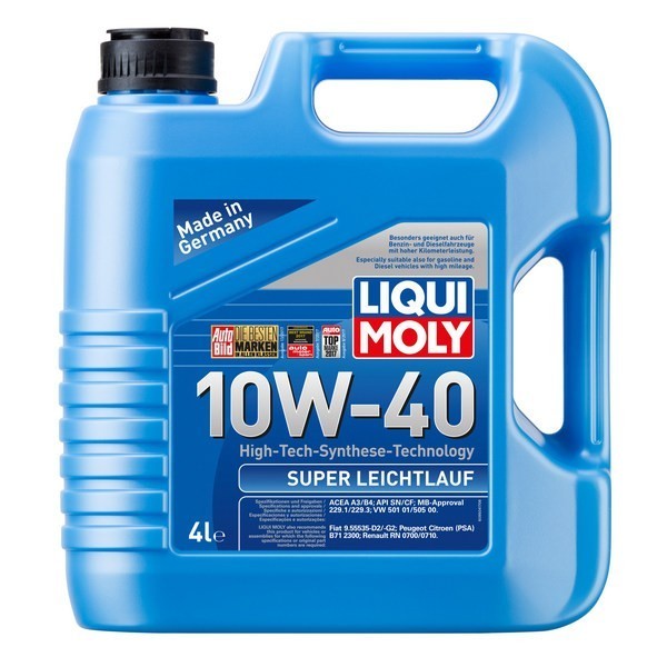 Масло моторное Liqui Moly Super Leichtlauf 10W-40 (4л) 1916