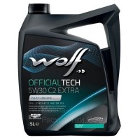 WOLF OFFICIALTECH 5W-30 C2 EXTRA Масло моторное (5л) 8339776