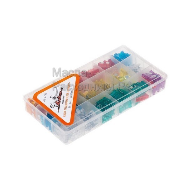 Предохранители "стандарт" в пласт.коробке с экстрактором (180 шт. 5-30А) AIRLINE AFUSP180