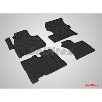 Коврики резиновые с рисунком "Сетка" MERCEDES-BENZ SPRINTER 2008- (комплект) SEINTEX 84014