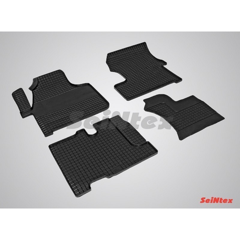 Коврики резиновые с рисунком "Сетка" MERCEDES-BENZ SPRINTER 2008- (комплект) SEINTEX 84014