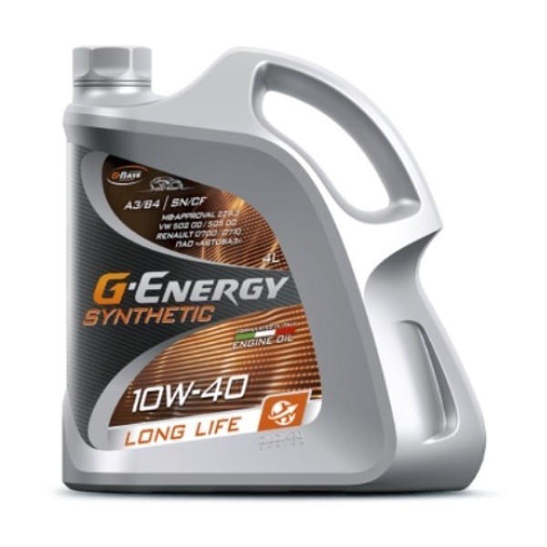 Масло моторное G-Energy Synthetic Long Life 10W-40 (4л) 253142395