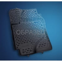 NOVLINE Коврики салона HYUNDAI SOLARIS 14- сед.хб., комплект 4шт (полиуретан) 3D / NLC3D2059210