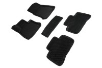 Коврики 3D EVA "РОМБ" Mercedes-Benz GLC-Class X253 2015-н.в. черные (комплект) 95318 SEINTEX