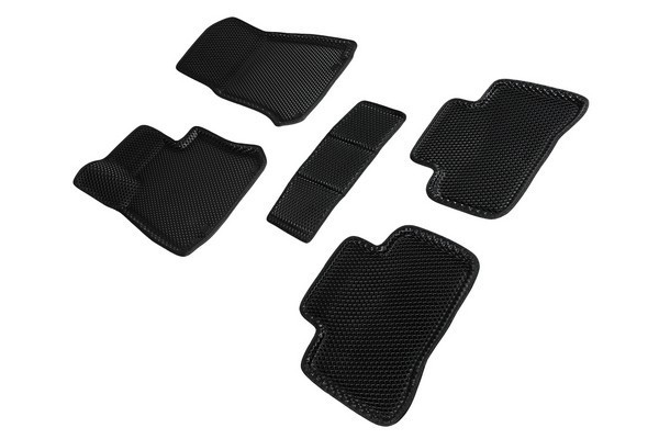 Коврики 3D EVA "РОМБ" Mercedes-Benz GLC-Class X253 2015-н.в. черные (комплект) 95318 SEINTEX