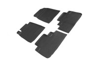 SEINTEX Коврики HAVAL F7 / F7X 2019-н.в. с высоким бортом (комплект) 91889 + перемычка