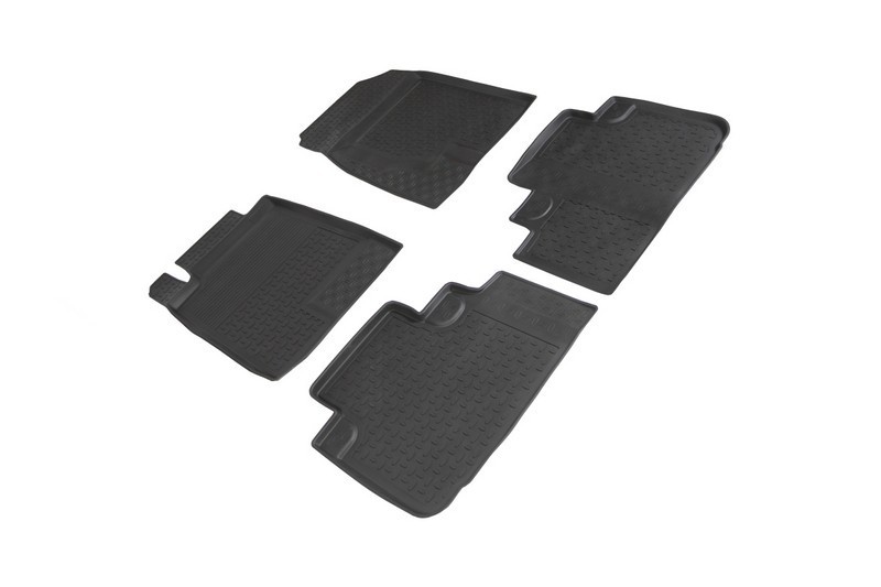 SEINTEX Коврики HAVAL F7 / F7X 2019-н.в. с высоким бортом (комплект) 91889 + перемычка