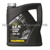 Масло моторное MANNOL O.E.M. for TOYOTA LEXUS 5W-30 (4л) 1197