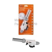 Газовая горелка с пьезоподжигом на цанговый баллон, регулятор воздуха, 20*6*4 см AIRLINE AGT03