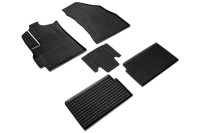 Коврики резиновые с рисунком "Сетка" для OMODA C5 2022-н.в. 99182 SEINTEX