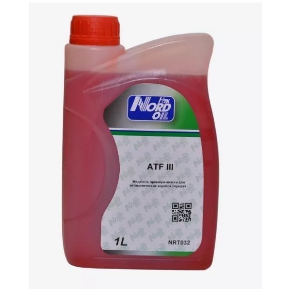 Масло трансмиссионное NORD OIL АТF III (1л) NRT032