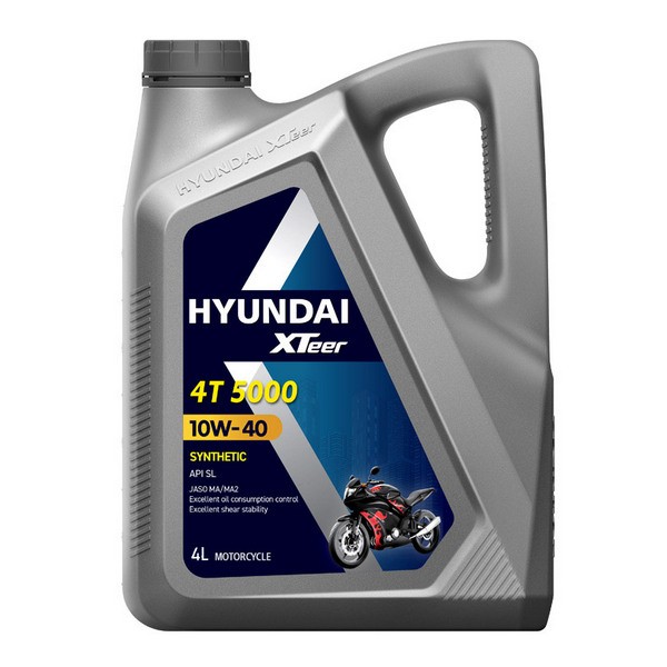 Масло моторное HYUNDAI XTEER 4T 5000 MA 10W-40 (4л) 1041016