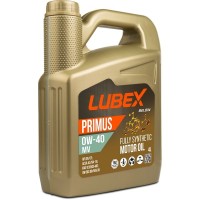 Моторное масло LUBEX PRIMUS MV 0W-40 SN/CF A3/B4 (4л) L03413210404