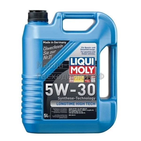 Масло моторное LIQUI MOLY Longtime Higt Teсh 5W-30 5л + LM-40