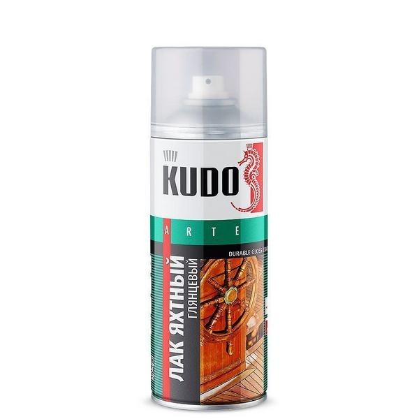 Лак яхтный универсальный глянцевый 9003 KUDO (520 мл) KU9003