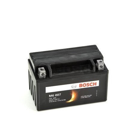 BOSCH Аккумулятор МОТО M6 GEL 12V 6Ah 105А (+/-) 0092M60070