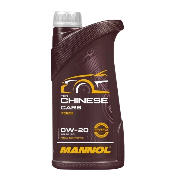 MANNOL 7928 масло моторное For CHINESE CARS 0W-20 SP(RC) (1л) 79281