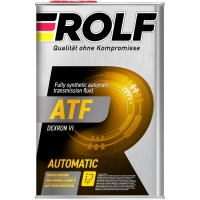 Масло трансмиссионное ROLF ATF Dexron VI (4л) металл 662566