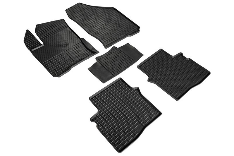 Коврики резиновые с рисунком "Сетка" для OMODA S5 2022-н.в. 99194 SEINTEX