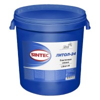 Смазка Литол-24 Sintec (пластик) (18кг) 90053