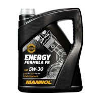 MANNOL 7707 масло моторное Energy Formula FR 5W-30 (5л) 77075